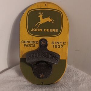 John Deere Wall-Mounted Bottle Opener
